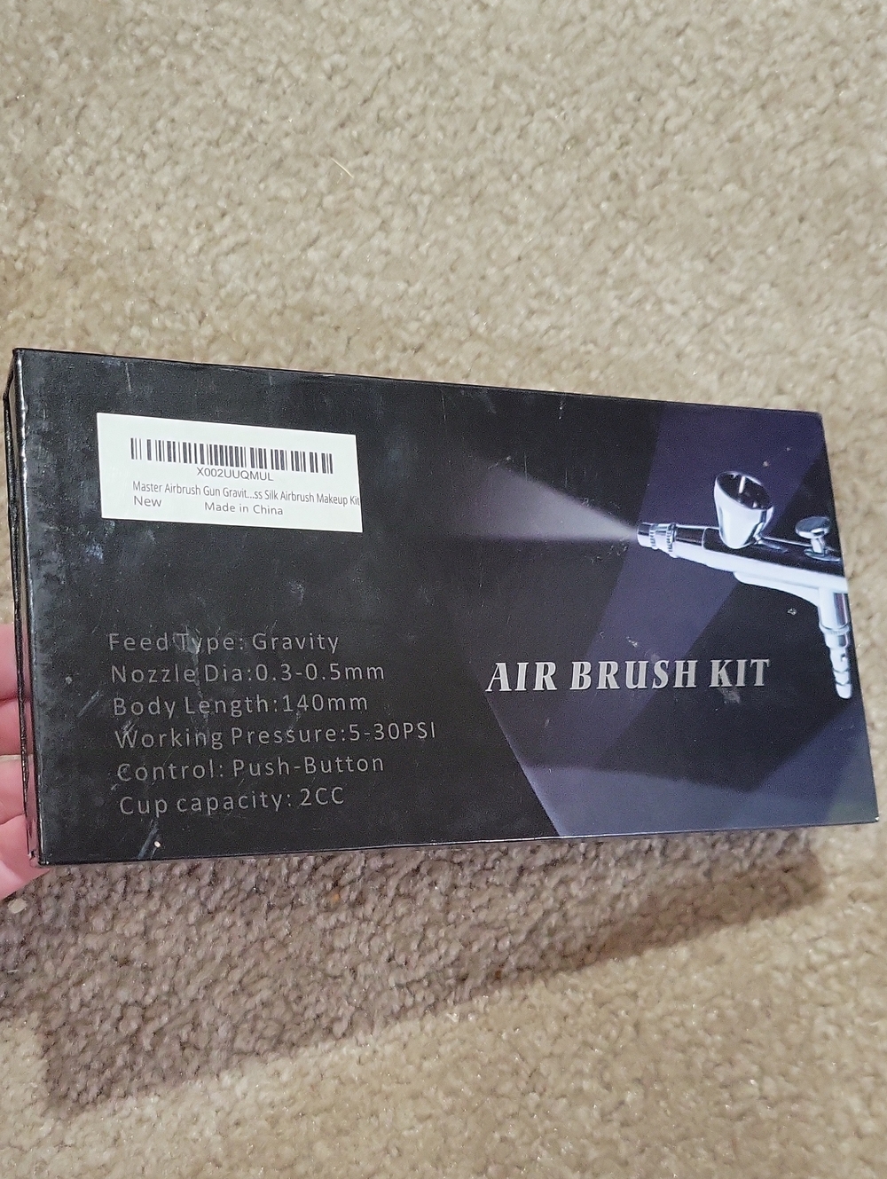 Air Brush Kit - Black